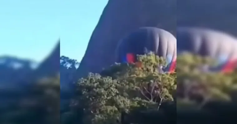Episódio aconteceu um dia após a tragédia que vitimou oito pessoas em Santa Catarina. | Reprodução / Redes Sociais