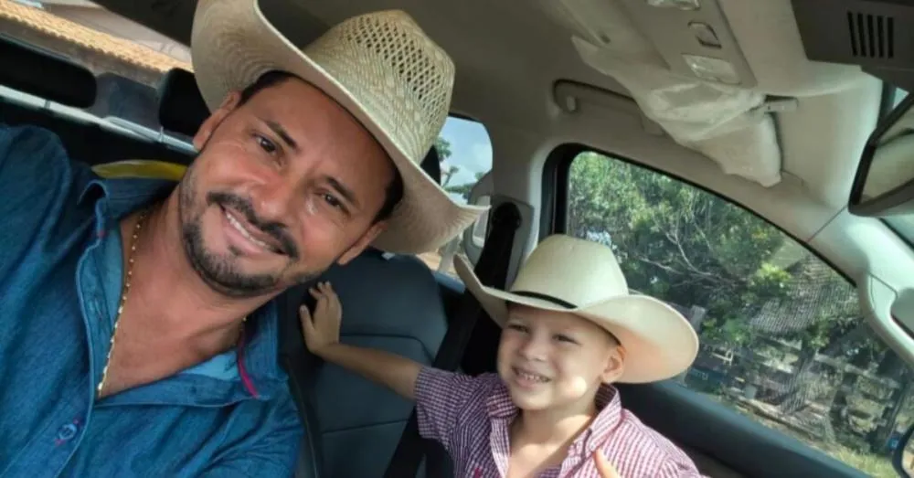 Marcos e o filho | Reprodução/Redes Sociais