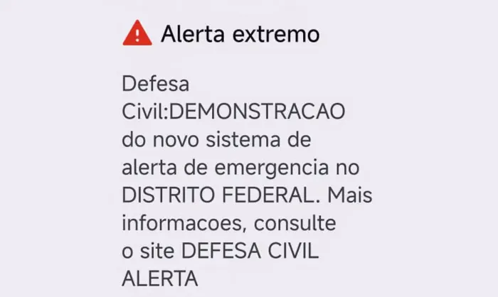 Foto: Print via celular Joédson Alves/Agência Brasil