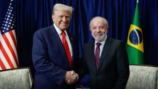 Encontro entre Lula e Trump, em outubro passado, ajudou | ( Divulgação/Ricardo Stuckert)