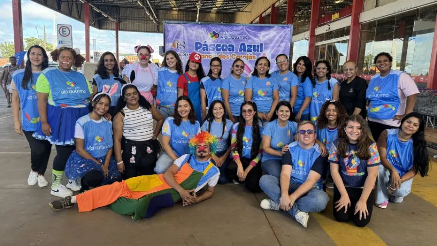 Páscoa Azul do Instituto Via Autismo mobiliza Canaã dos Carajás