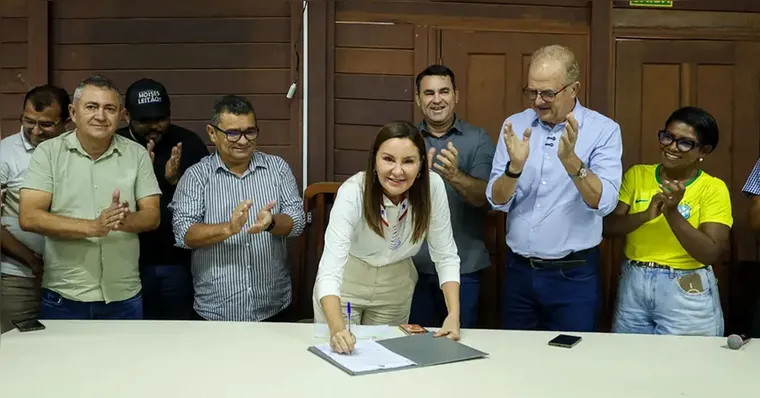 camera. A obra será executada por uma parceria entre o governo do Estado e a prefeitura de Paragominas. | Foto: Alex Ribeiro / Ag. Pará