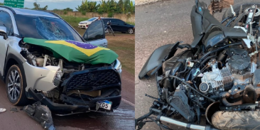 Em razão da intensidade do impacto, Felipe Maia Costa não resistiu aos ferimentos e morreu ainda no local, antes da chegada das equipes de socorro. (Foto: Reprodução | Redes sociais)