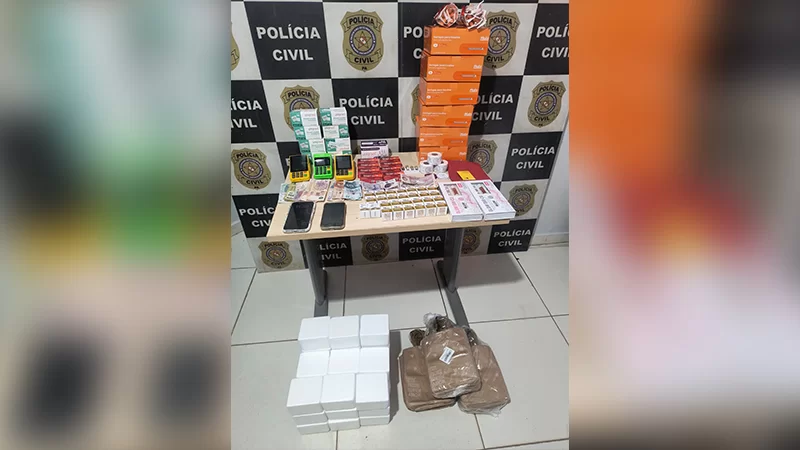 Após apreensão do material, as duas mulheres vão responder em liberdade