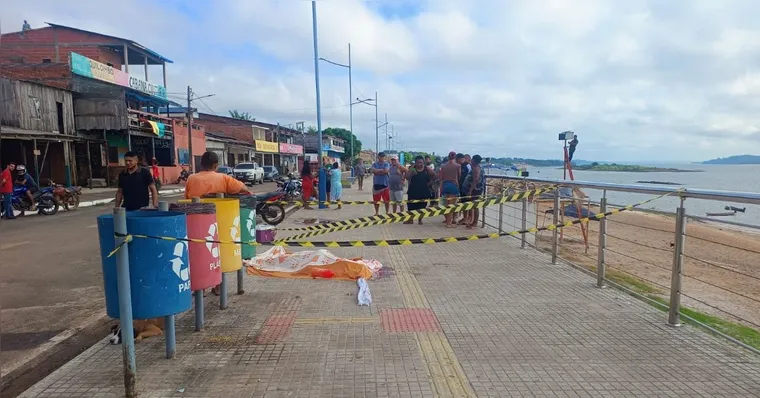 O jovem foi assassinado em plena orla da cidade de Tucuruí | Divulgação