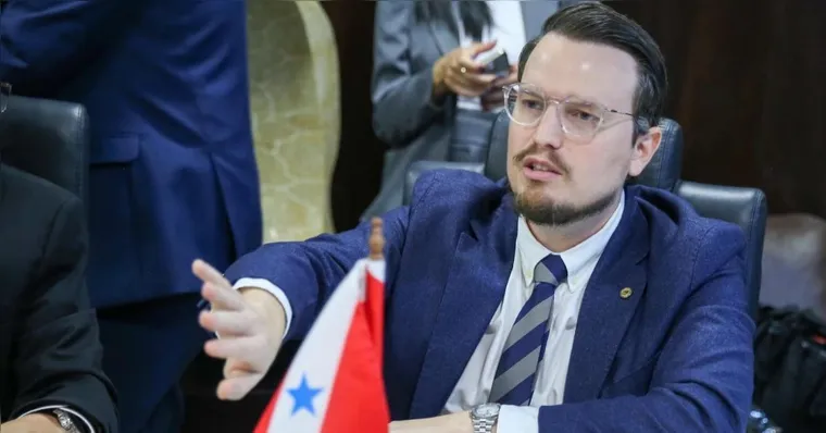 Dirceu Ten Caten, candidato a vice-governador de Hana Ghassan, é deputado estadual e líder da bancada do PT na Assembleia Legislativa do Pará. | Divulgação/Redes Sociais