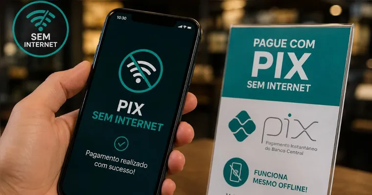 Pix poderá funcionar sem internet em nova fase. Veja as novidades