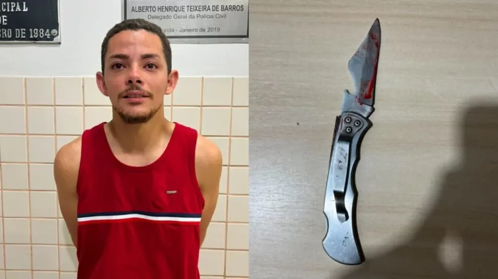 Em Jacundá, PM prende homem suspeito de matar outro com golpe de canivete