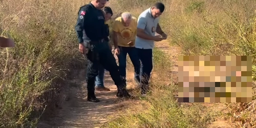 Homem é encontrado morto com marcas de tiros na zona rural de Redenção. (Foto: Reprodução / Karlos Wonnei 190)