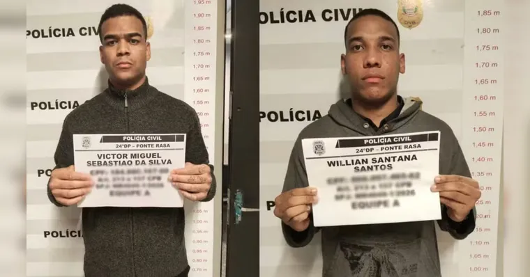 Apesar de serem policiais militares, a dupla teria assaltado e abusado das vítimas | Divulgação/SSP