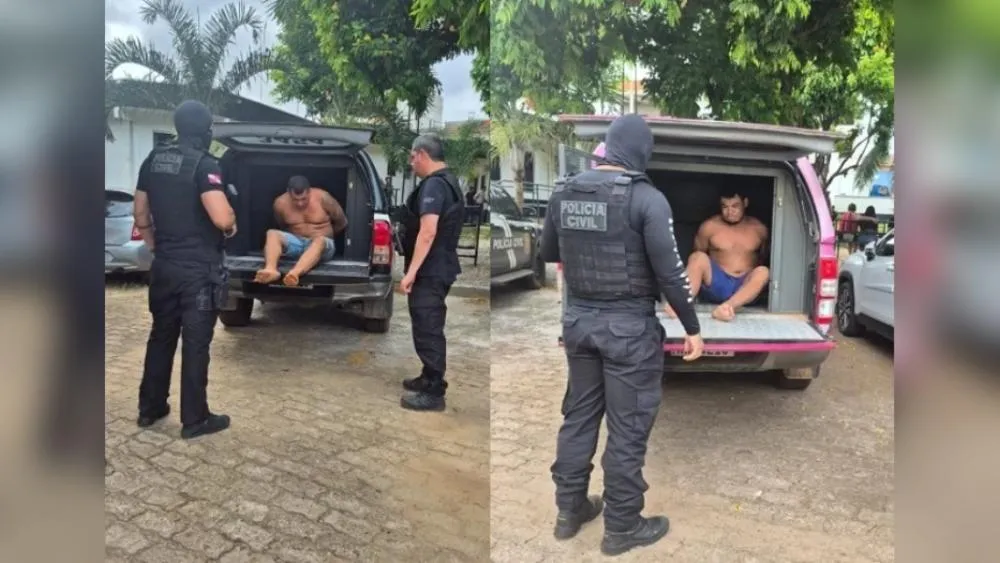 O Correio de Carajás acompanhou a chegada de dois dos presos na Delegacia de Parauapebas / Fotos: Ronaldo Modesto